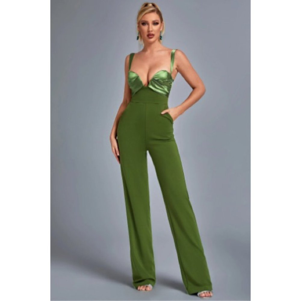 Bace Satin Jumpsuit